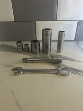 Vintage Tipco Sockets And Extension And Spanner