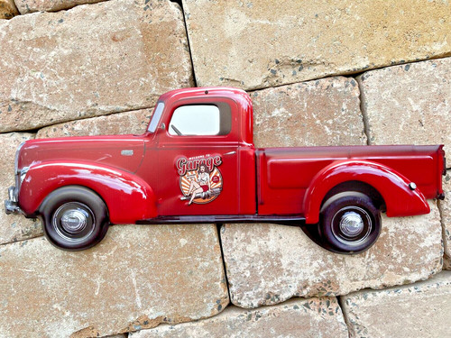 Metal sign classic truck cm - classic,