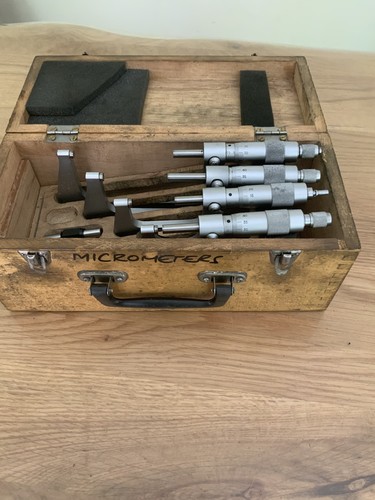 Micrometer set 100mm - micrometer, 0-100mm