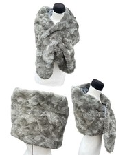 Suzanne Bettley Grey Faux  Fur