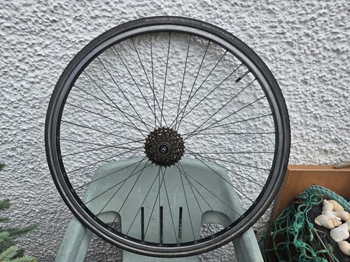 Vintage rear bike wheel - rear,