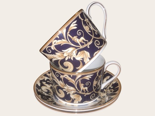 Wedgwood cornucopia - cornucopia, 2x