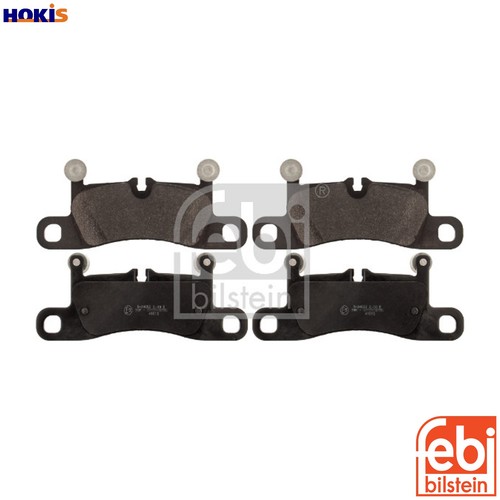 Brake pad set disc - set,