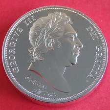 GEORGE III SILVER COATED