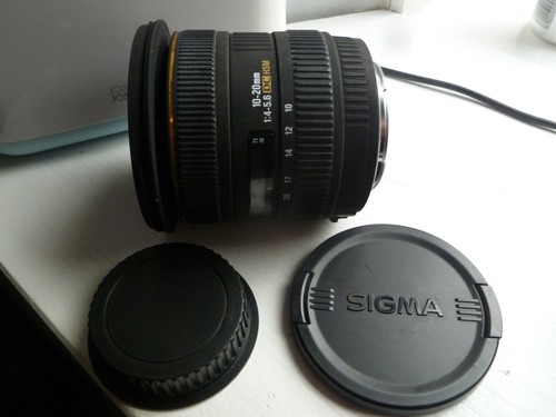 Sigma 20mm 6 ex dc - 10-20mm, f/4-5.6