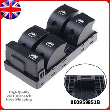 FOR AUDI A4 B6 B7 DRIVER SIDE ELECTRIC POWER WINDOW CONTROL SWITCH 8E0959851B