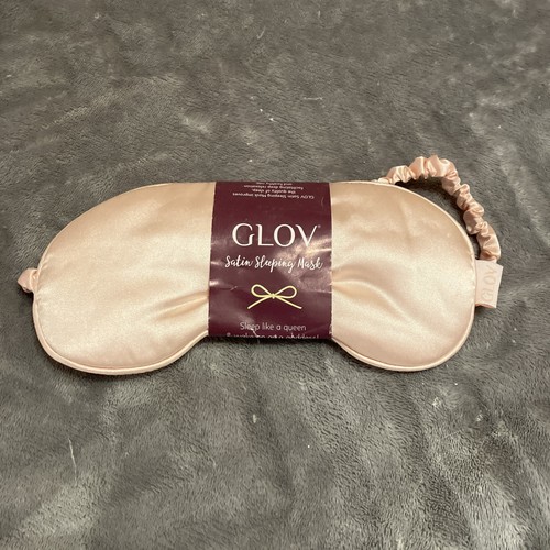 Satin sleeping mask pink - satin,