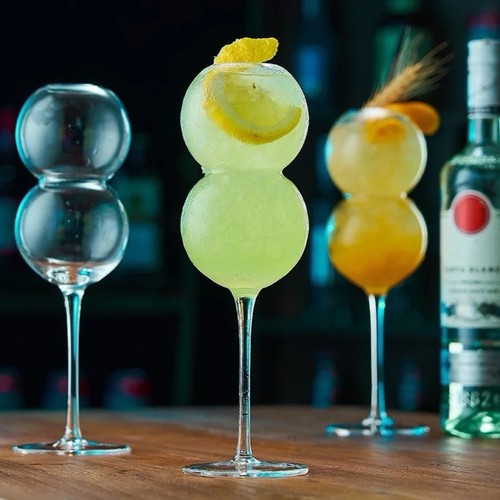 Bubble style cocktail glasses - bubble,
