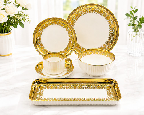 Piece luxury porcelain - luxury,