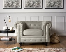 Chesterfield 1-Seater Velvet