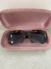 MIU MIU CATS EYE TORTOISE SHELL  SUNGLASSES
