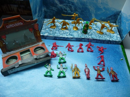 Samurai asian figures lot 3 - samurai,