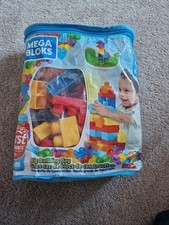Mega Bloks First Builders Classic 60 Pieces Buildable Bag Kids Build Toys Age 1+