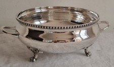 Excellent Quality Silver Plated Art Nouveau Twin-Handled Fruit Bowl - Fattorini