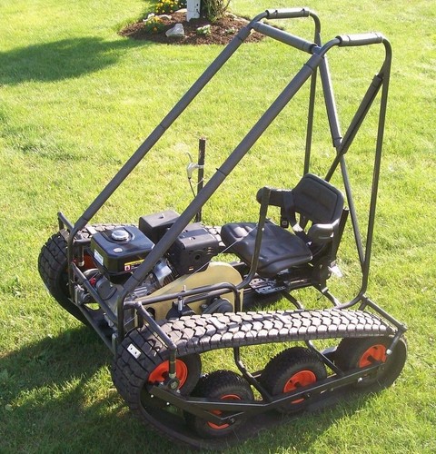 Personal tracked vehicle - tracked, go