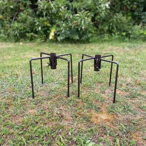 Brown bird feeding station - 2,
