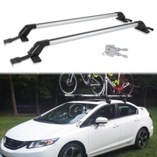 2x Aluminium Roof Rack