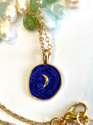 Celestial midnight blue gold - celestial,