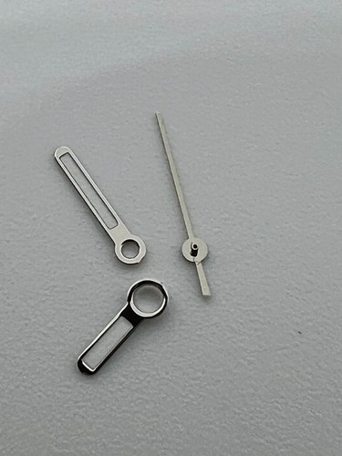 Silver baton mini watch - 2x,