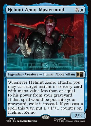 Mtg helmut zemo - zemo,, mastermind