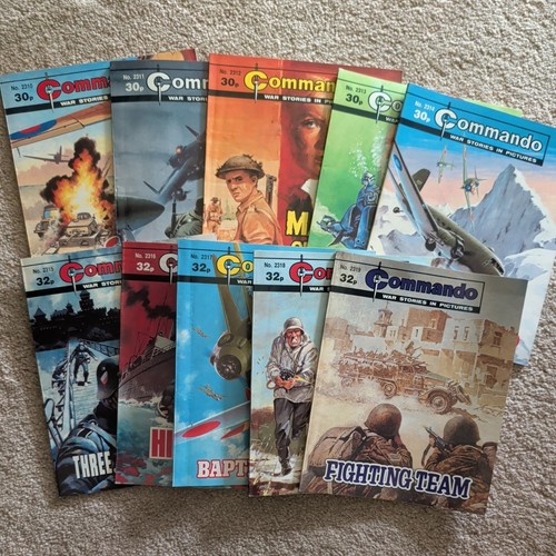 Commando comics 2310 2311 - comics,