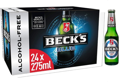 Beck blue alcohol - beck's,