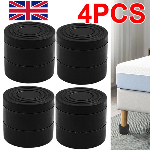 Round furniture leg raisers - 4x,
