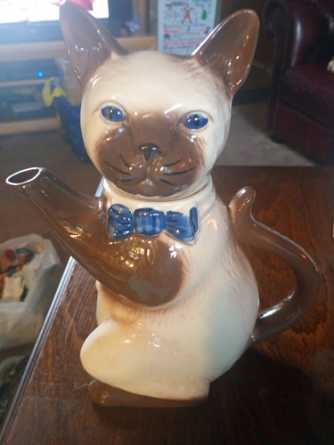 Tony wood vintage siamese - siamese, cat