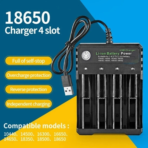 Smart charger for 18650 - charger,