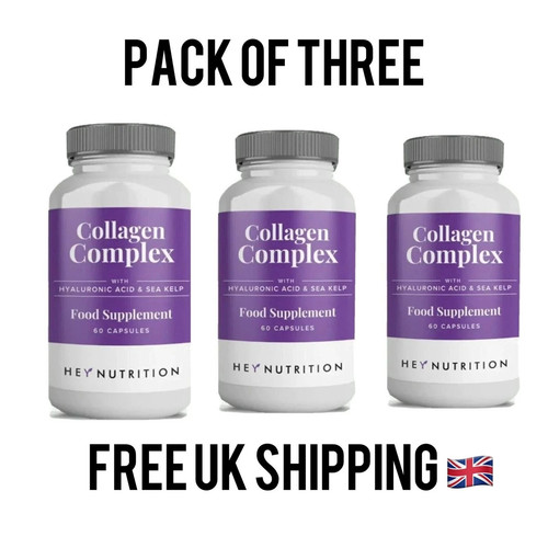 3pack hey nutrition - nutrition, collagen