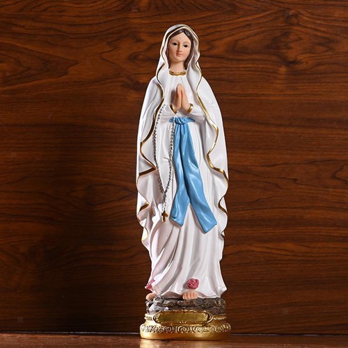 Catholic plastic mary statue - plastic,