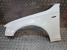 AUDI A4 B8 S-LINE FRONT LEFT WING FENDER IN WHITE (LY9C) PASSENGER SIDE 08-16