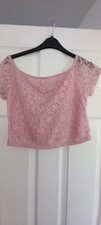 B4 Ladies Bardot Top Size 14
