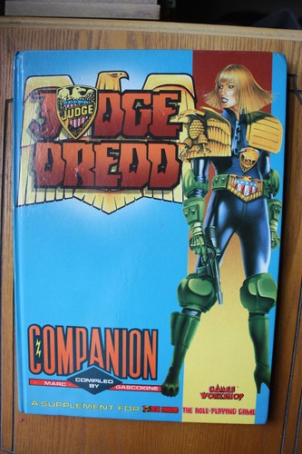Judge dredd companion - companion, 1987