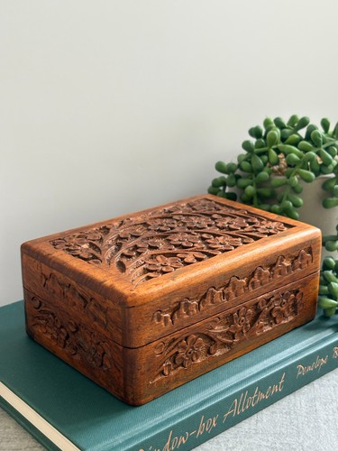 Carved indian wooden - indian,