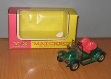 Matchbox Yesteryear Y2 Renault Two Seater Black Plastic Steering Wheel Issue 7