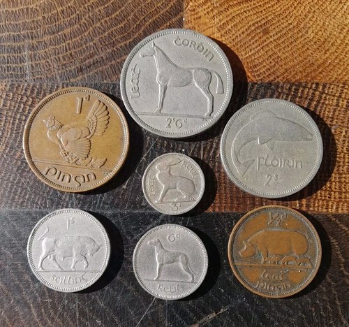 Eire ireland coin - ireland, 7
