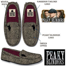 MENS PEAKY BLINDERS NOVELTY SLIPPERS WARM COMFORT FLEECE WINTER MOCCASIN SIZE