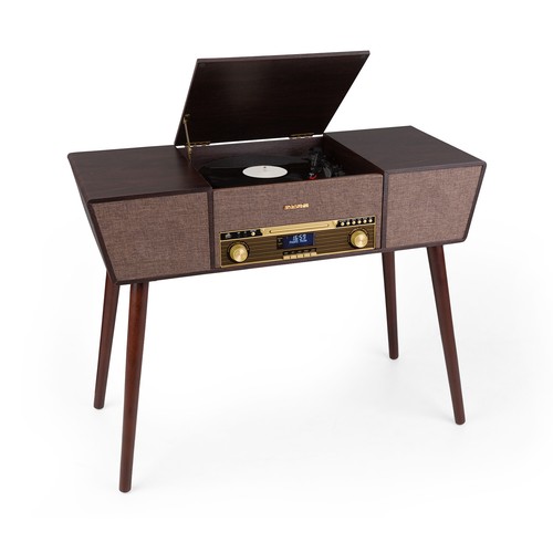 Turntable retro stereo - turntable, record