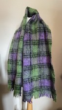 Vintage Tartan Mohair and Wool