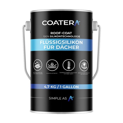 Roof coat 100 silicone - roof,