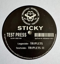 Sticky - Triplets, Triplets 2 (12” Vinyl, UK Garage, UKG, Grime)