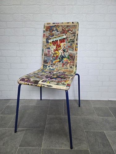 Marvel comic decorated chair - comic,