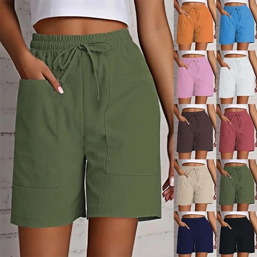 Womens ladies trousers elastic - ladies,