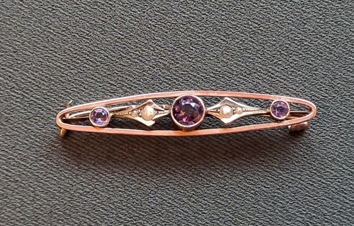 Victorian 9ct rose - victorian, and