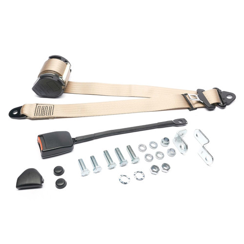 Front seat belt point - belt,