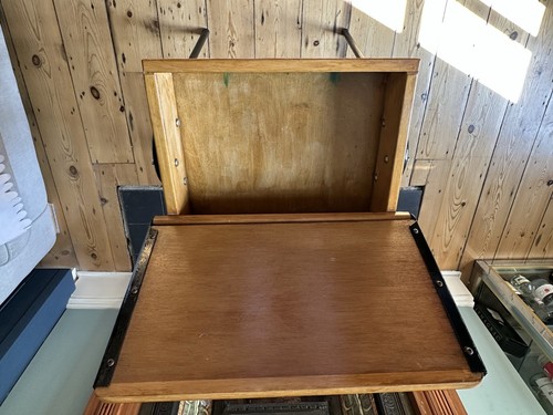 Vintage wooden child lift - vintage, lift-up