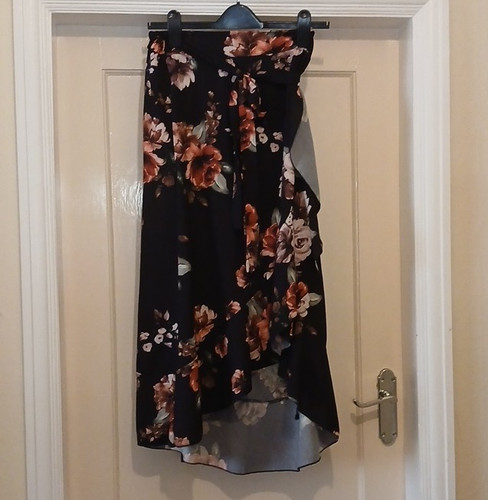 Boohoo black floral chiffon - boohoo,