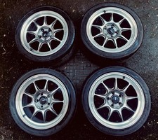 17” KONIG Flow Countergram Alloy Wheels & Tyres 5x114 Toyota, Honda, KIA,HYUNDAI