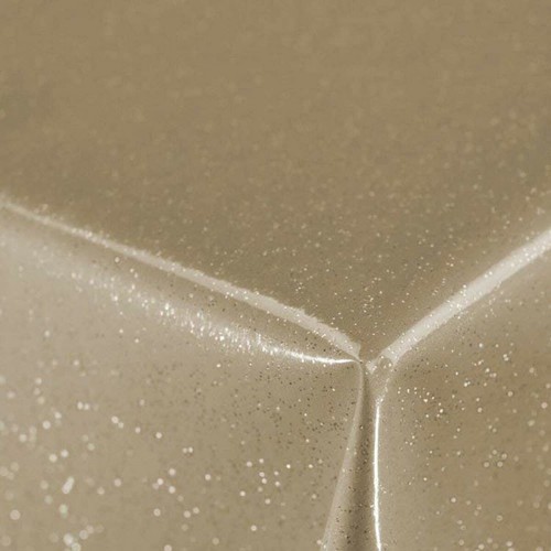 Beige glitter easy wipe - wipe, pvc